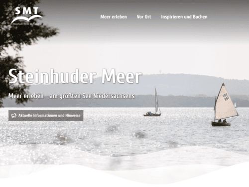Internetportal der Steinhuder Meer Tourismus GmbH