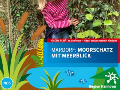 Das bunte Cover eines Kinderheftes über Mardorf
