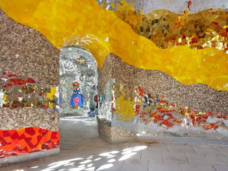 Die Grotte in den Herrenhäuser Gärten.