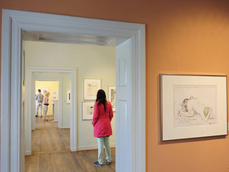 Innenansicht des Wilhelm Busch Museums