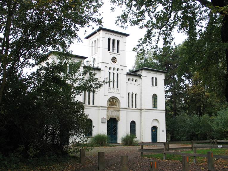 Die Wasserkunst in Herrenhausen von vorne