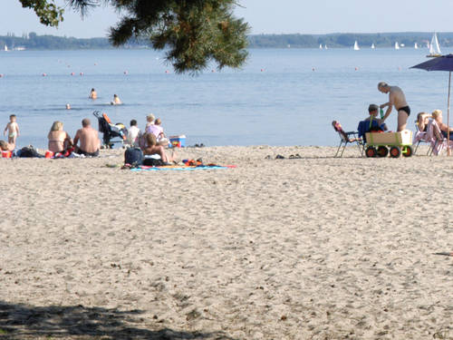 Dünenausläufer mit Sandstrand Dünenausläufer mit Sandstrand